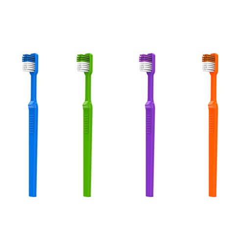 ACCLEAN Toothbrush 34 tufts Adult 72 per box 4 Colours