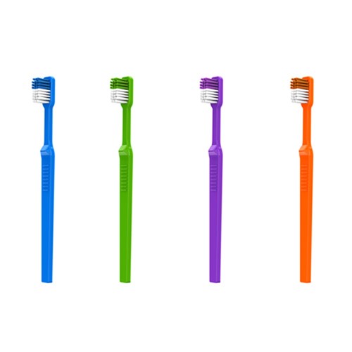 ACCLEAN Toothbrush 34 tufts Adult 72 per box 4 Colours