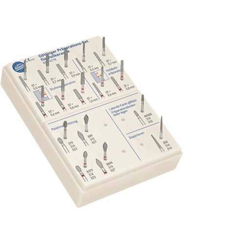 Gottingen Dia FG Prep Set for All-Ceramic Crowns Pkt16 burs