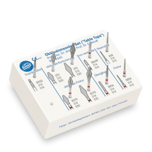 Occlusal Onlay FG Diamond Bur Set Drs Ahlers & Edelhoff Pkt9