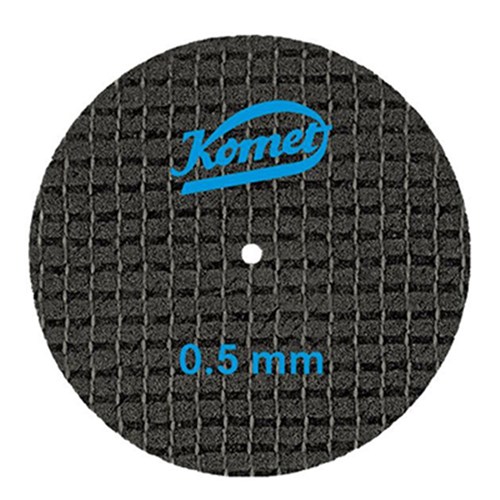 0.5mm Separating Disc#9530-400 Blue Medium with Fibre Pkt10