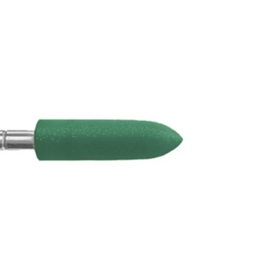 Polisher HP #9620-045 Amalgam Metal Fine-Grit Green Pkt10