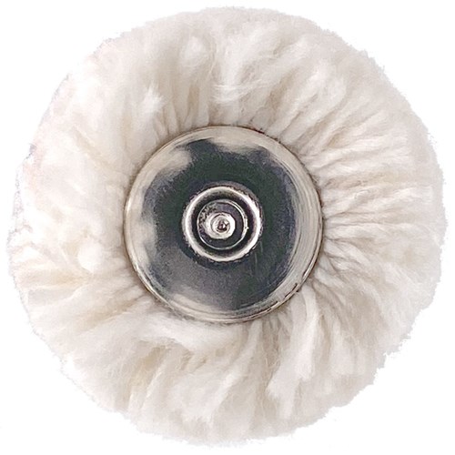 Cotton Polisher #9628-220 Un- mounted 22mm-dia Mop/Buff Pk10