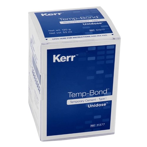Temp-Bond Unidose 2.4g Box of 50