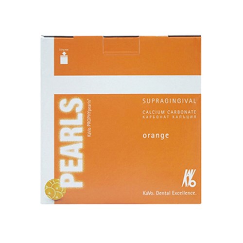 PROPHYpearls 80x15gm Cleaning Powder Orange Calcium Carbonat