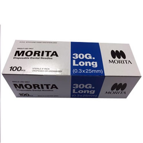 Morita Needle 30G Long 25mm box of 100