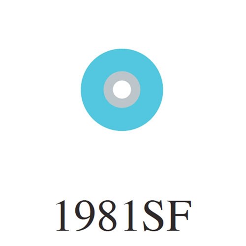 SOFLEX Disc Pop on Super Fine Blue 3/8
