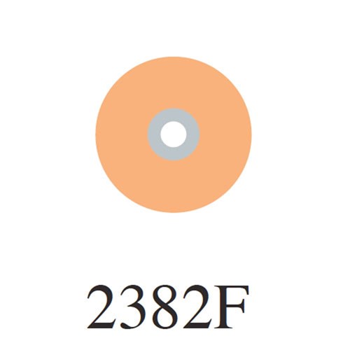3M Sof-Lex Orange Fine Discs – 30 Pack, 1/2" (12.7mm) – For Dental Polishing (2382F)
