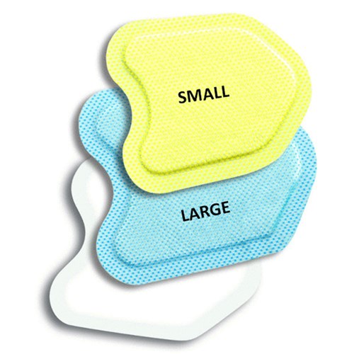 Neodrys Saliva Control Small Pad White-Backing Yellow Box50