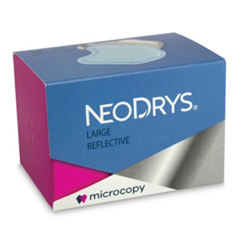 Neodrys Saliva Control Large Pad Reflective-Back Blue Box50