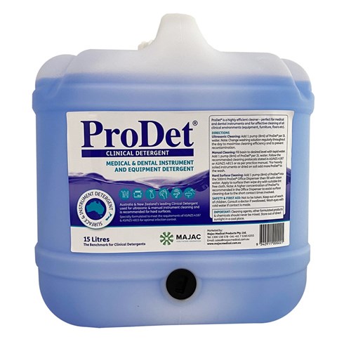 ProDet Clinical Detergent 15 Litre Container
