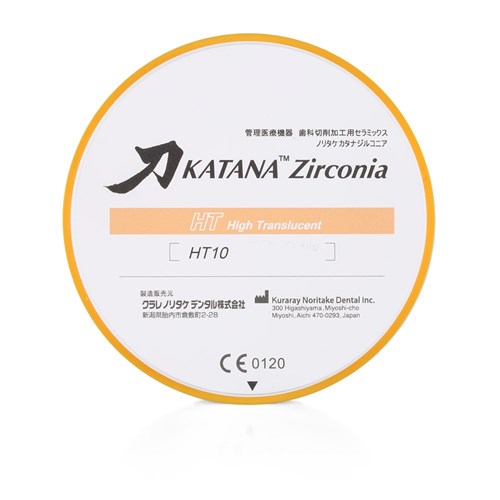 Katana Zirconia HT10 98.5mm X 22MM CAD/CAM Disc