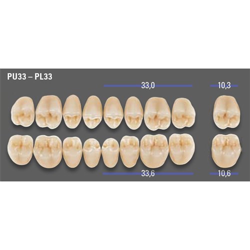 MFT 2M1 PL33 Post Lower x8
