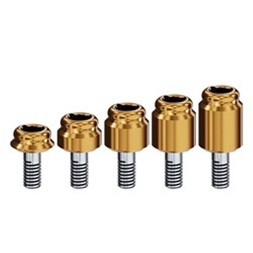 Locator Abutment Zimmer Biomet Tapered Screw-Vent