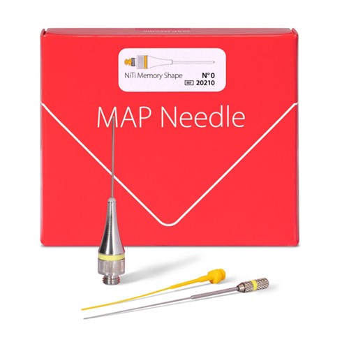 NiTi Memory Shape Needle .9mm No.0 Yellow