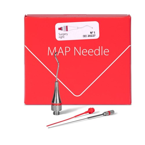Surgery Needle right No.1 Red