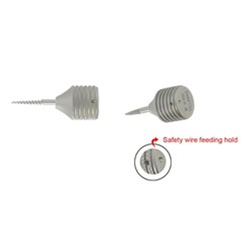 Screw root extraction short handle S/E length 4cm non-flex