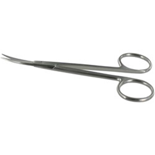 Gum scissors Iris 11.5cm curved