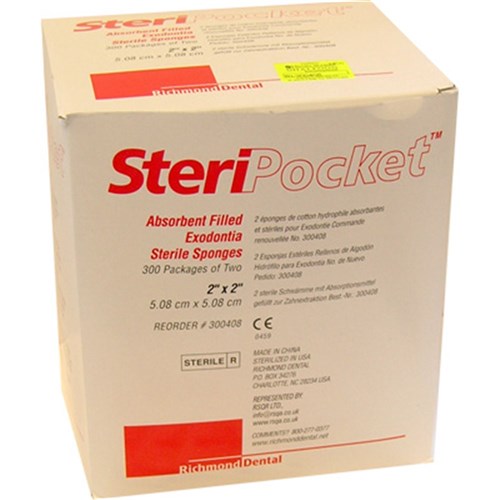 Sterile Sponges (600) Steripocket