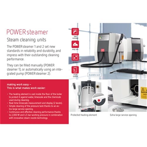 Power steamer I with inbuilt Water Tank