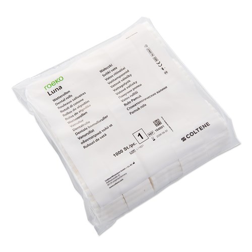 Roeko Cotton Roll #1 Plain Packet 1000