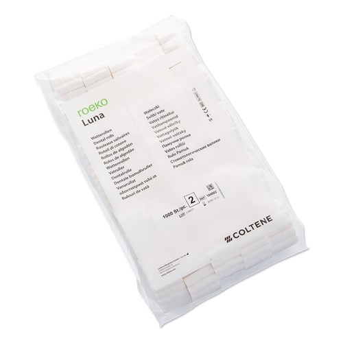 Roeko Cotton Roll #2  Plain Packet 1000