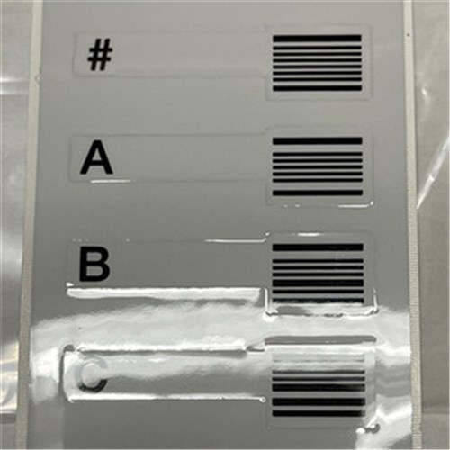 Label Set Barcode 1 - A-F DWX-52