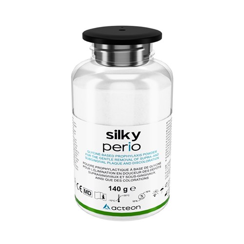 Silky Perio Powder Bottles 4x140gm 25µm Glycine Powder