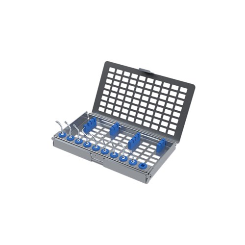 Gerbault Expert Rhinoplasty 9 Tip Kit in Autoclavable Block