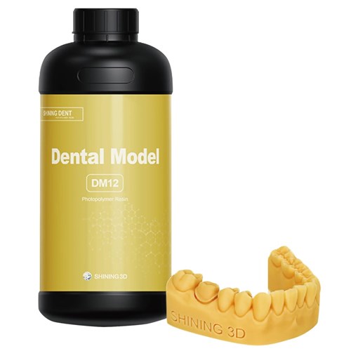 Shining 3D Dental Model DM12 Resin Yellow 1kg