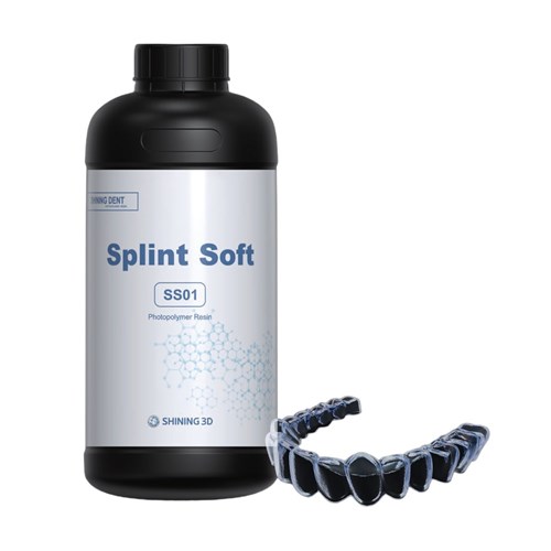 Shining 3D Dental Splint Soft Resin SS01 1kg