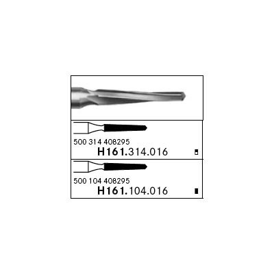 T-Carbide Bur FG #H161-016 Lindemann Bone Cutter pkt 5