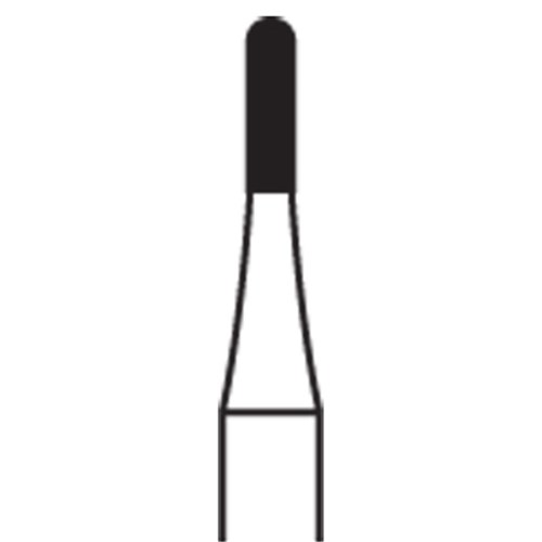 T-Carbide Bur RA #H21R-012 US#:1158 Cylinder Round pkt 5
