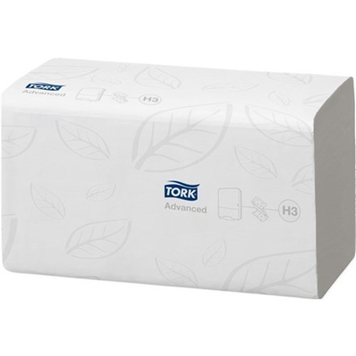 Tork Singlefold Hand Towel H3 Flushable 2ply Pkt 250