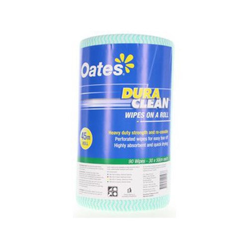 Oates Dura Clean Green Roll of 90