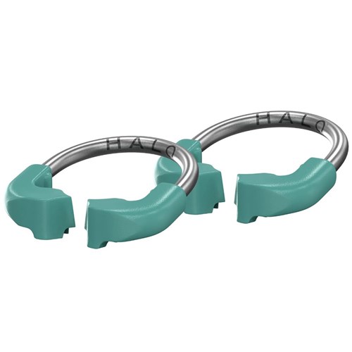 Halo Short Molar Rings Green Pkt 2