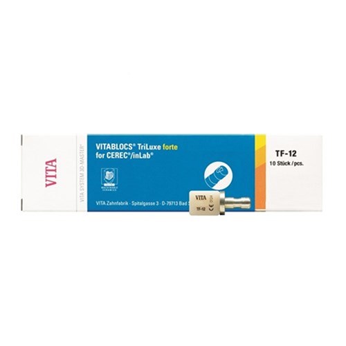 VITABLOCS Triluxe forte 0M1C TF-12 for CEREC Pack of 5