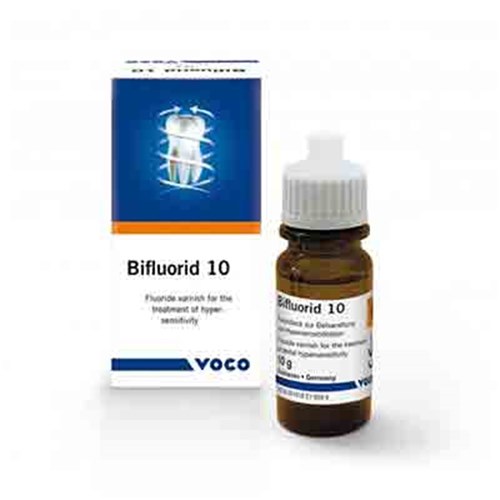 BIFLUORID 10 Set 4g Bottle & Solvent 10ml Fluoride Varnis