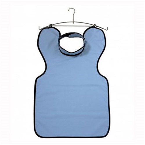 Apron Lead-Free With Collar Blue