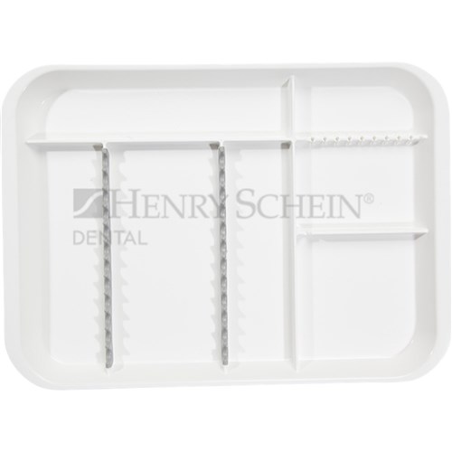 B LOK Tray Divided White 33.97 x 24.45 x 2.22cm