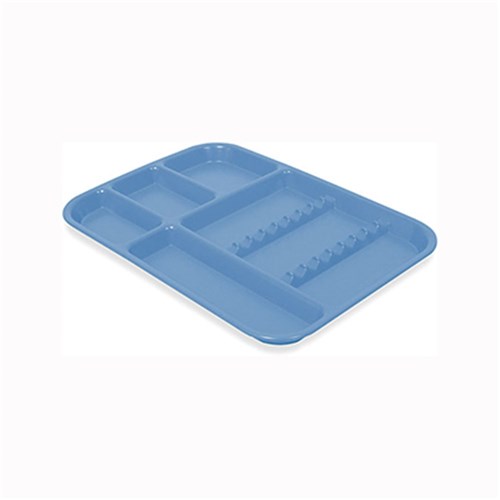 B LOK Tray Divided Blue 33.97 x 24.45 x 2.22cm