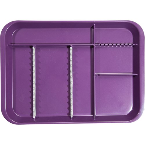 B-Lok Divided Tray Plum