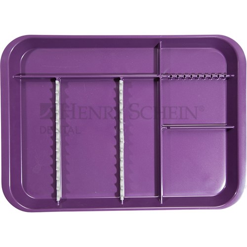 B-Lok Divided Tray Plum