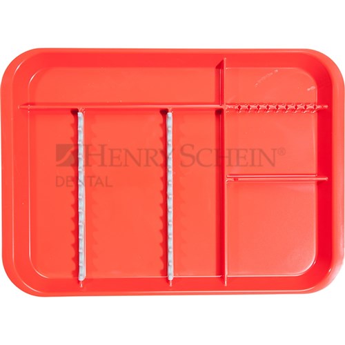 B-Lok Divided Tray Red