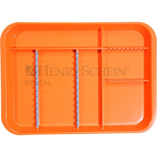 B-Lok Divided Tray Neon Orange