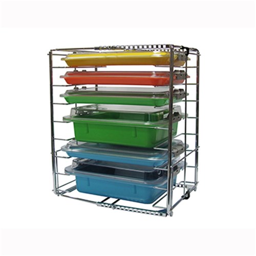 Multi-Rod Rack 8 Place Holds 8 Trays or 4 Tubs