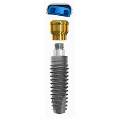Locator Implant+Abutment 3.9mm Dia 14mm Length 4mm Cuff