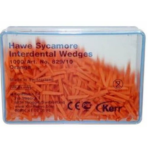 Kerr Interdental Wedge Orange pack of 1000