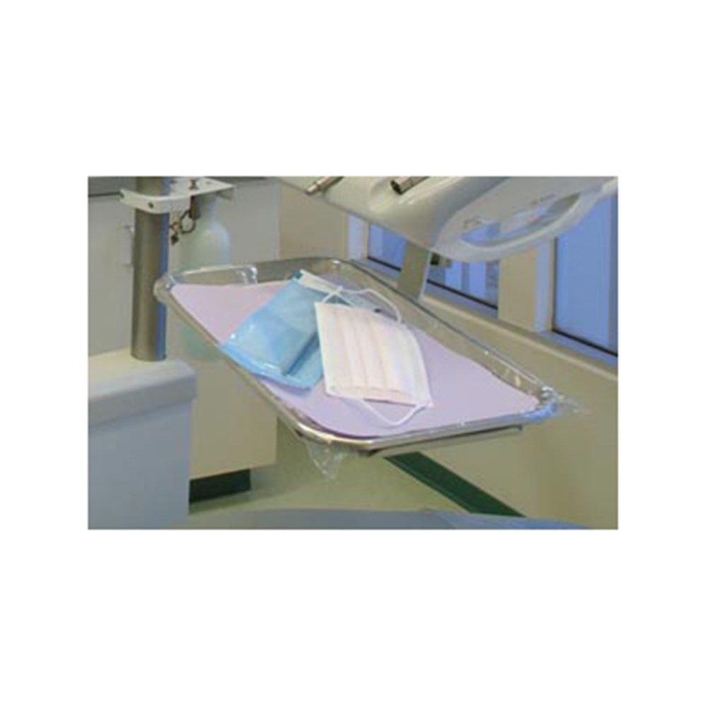 CX BCTS710 Crosstex Tray 29 X 29 X 41cm Clear Mini Tray Pkt 500 